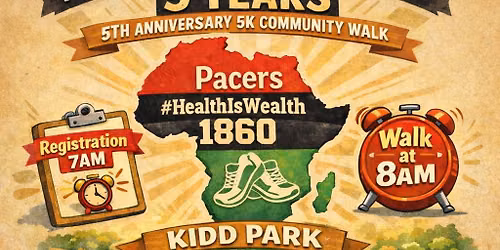 5th Anniversary 5k Community Walk 