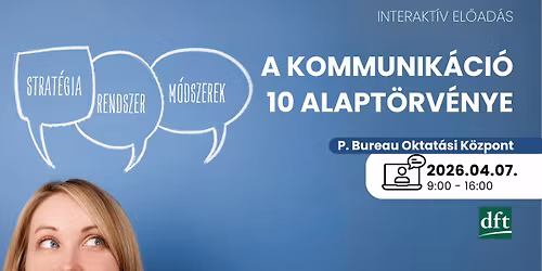 A kommunik\u00e1ci\u00f3 10 alapt\u00f6rv\u00e9nye \u2013 Interakt\u00edv el\u0151ad\u00e1s