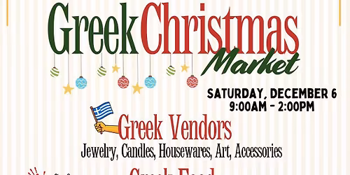 Greek Christmas Market
