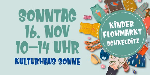 16. November 2025 \u00b7 Kinderflohmarkt Schkeuditz
