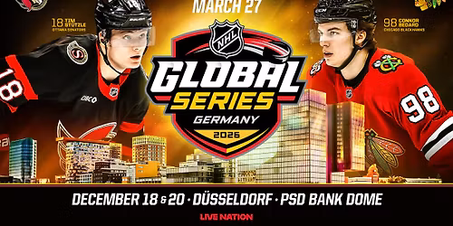 NHL Global Series - Chicago Blackhawks vs Ottawa Senators at PSD Bank Dome