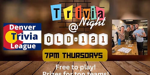 Trivia Night at Old 121 Brewing (Oak Street)