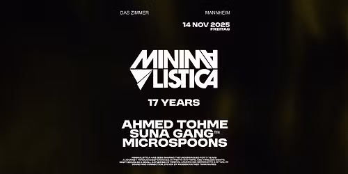 17 years Minimalistica