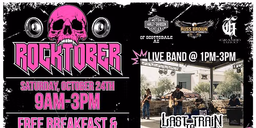 Rocktober | SATURDAY | OCTOBER 24TH