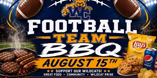 WCHS FOOTBALL ANNUAL TEAM BBQ