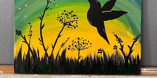 Spring Hummingbird Paint & Sip at Williamson