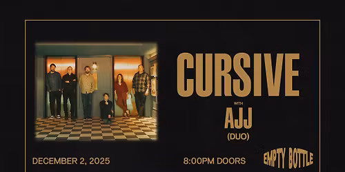 Cursive \/ AJJ (duo)