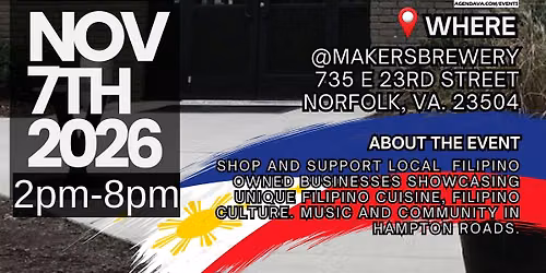 BAYANIHAN FILIPINO FESTIVAL\u2764\ufe0f SAT NOV 7TH 2-8PM