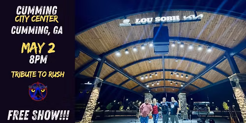 The Spirit of Rush Returns to Cumming City Center!