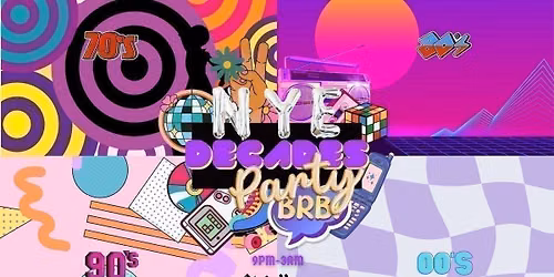 New Years Eve decades party 