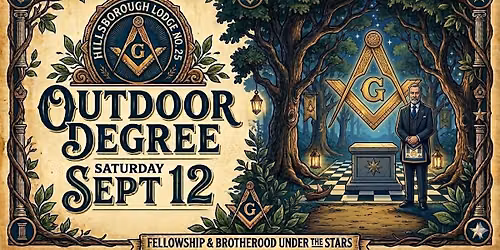 Master Mason Outdoor Degree