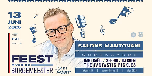 Feest van de Burgemeester - John Adam - Oudenaarde