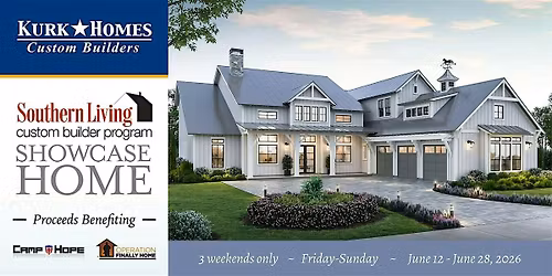 Southern Living Showcase Home Tour - The Kurk Homes "Reveille"