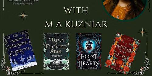 Book Signing with M A Kuzinar