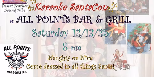 Karaoke SantaCon @ All Points Bar & Grill