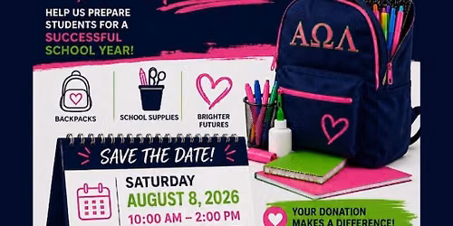 Back to School BackPack & School Supply Giveaway