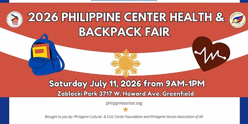 2026 Health & Backpack Fair at the Philippine Center