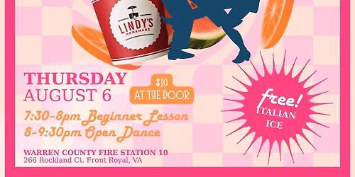 August Swing Dance - Front Royal