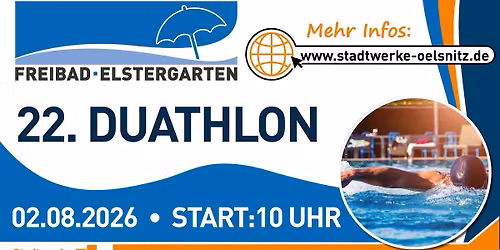 22. DUATHLON im Freibad Elstergarten \ud83c\udfc3\ud83c\udfca