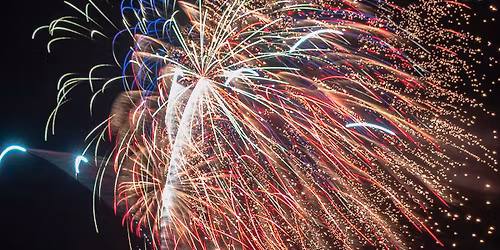 Midnight New Years Eve Fireworks Show