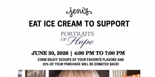 Ice Cream Social Fundraiser at Jeni\u2019s Ice Creams