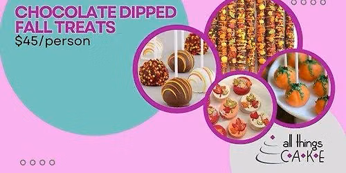 Chocolate Dipped Fall Treats