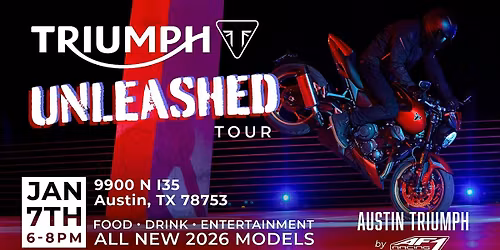 2026 Triumph Unleashed: Austin Triumph