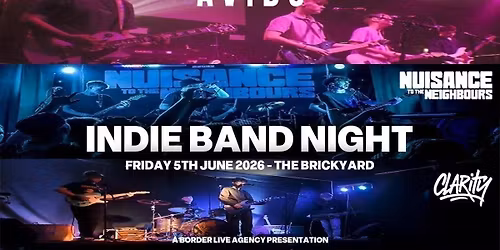 LOCAL INDIE BAND NIGHT 