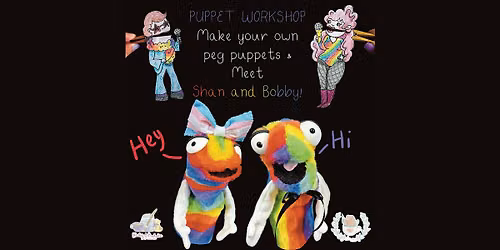 Plymouth Community Pride x Moby and Puddle: Pride Puppet Workshop