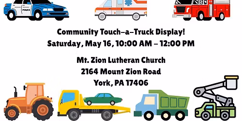 Community Touch A Truck Display