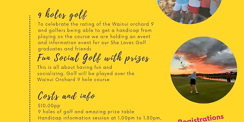 She Loves Golf Event