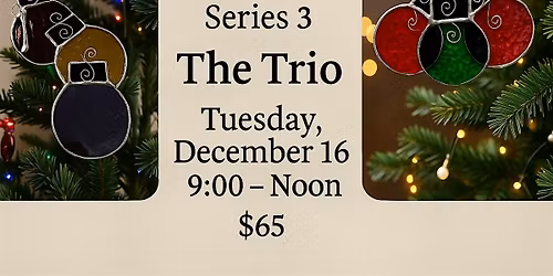 Stained Glass Ornament Series #2