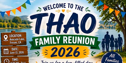 Thao Family Reunion 2026