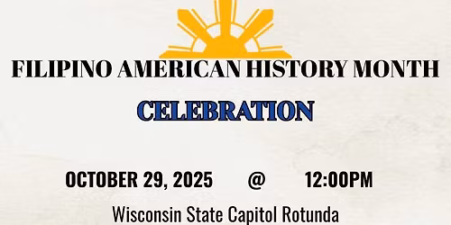 Filipino American History Month Celebration in State Capitol Rotunda