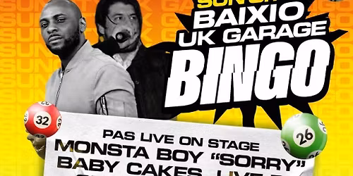 Sun City X Baixo UK Garage Bingo