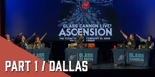 Glass Cannon Live!