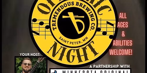 Open Mic Night @ Tremendous Brewing Co
