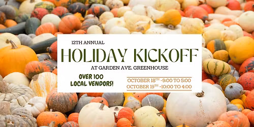 Holiday Kickoff @ Garden Ave. Greenhouse