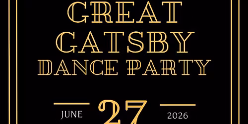 Great Gatsby\u2013 No SALSA EVENT