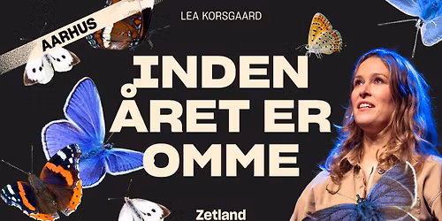 Foredragsshow i Aarhus: Inden \u00e5ret er omme 