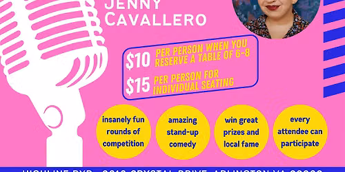 The Comedy Karaoke Trivia Funtime Show with Jenny Cavallero