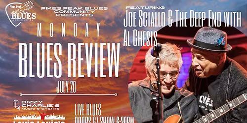 Blues Review: Joe Sciallo & The Deep End w\/ guest Al Chesis
