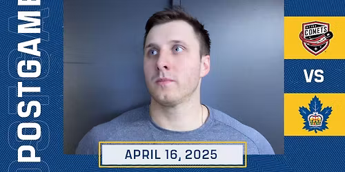 Utica Comets vs. Toronto Marlies