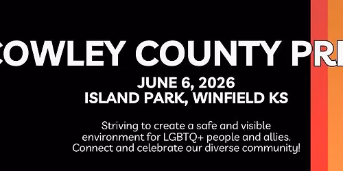 Cowley County Pride 2026