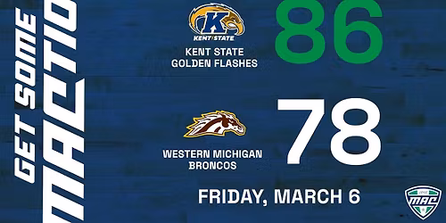 Kent State Golden Flashes at Western Michigan Broncos Football at Waldo Stadium