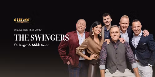 21.11 The Swingers x Birgit x Mikk Saar Live @ Chicago 1933