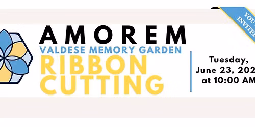 Ribbon Cutting for AMOREM New Memory Garden