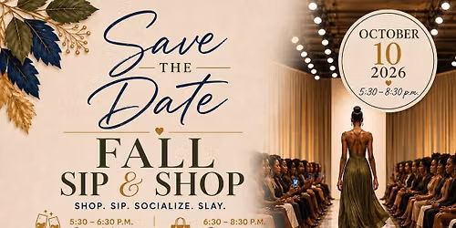 Sip. Shop. Socialize. Strut