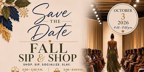 Sip. Shop. Socialize. Strut