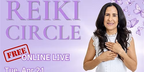 FREE ONLINE LIVE Reiki Circle